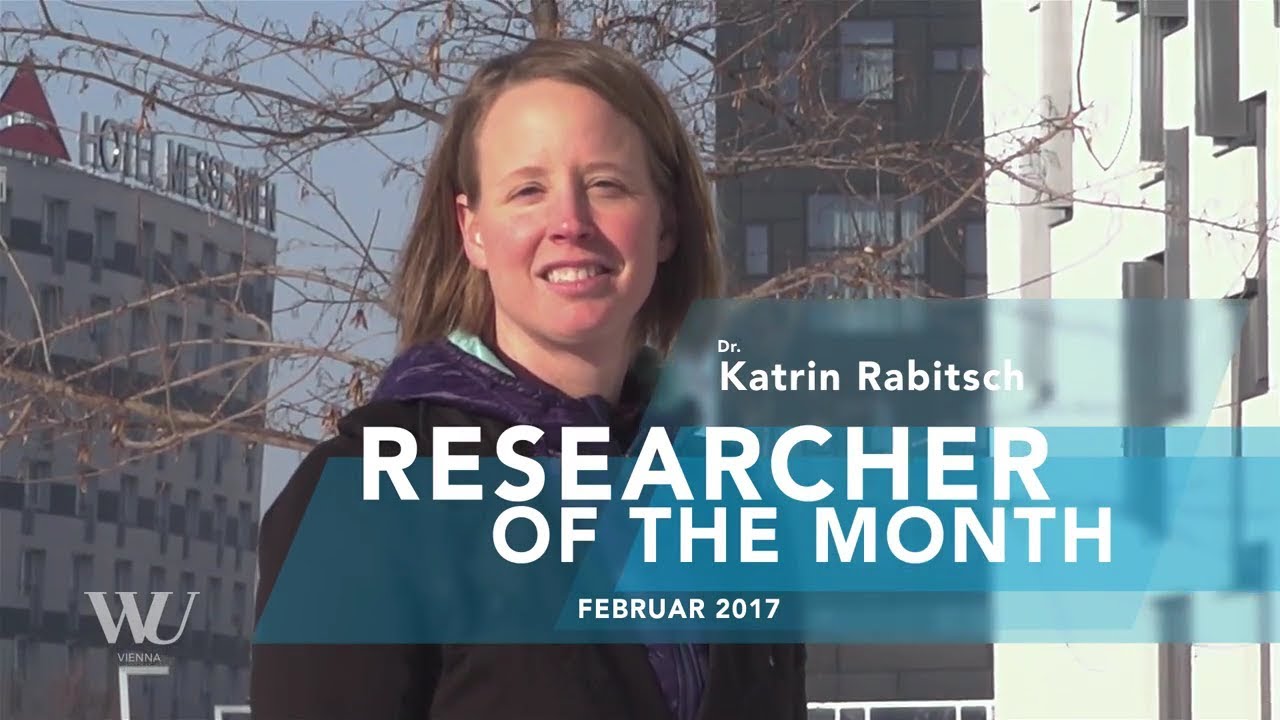 Video Katrin Rabitsch - Researcher of the Month - Februar 2017